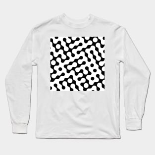 Abstract Art Black and white Long Sleeve T-Shirt